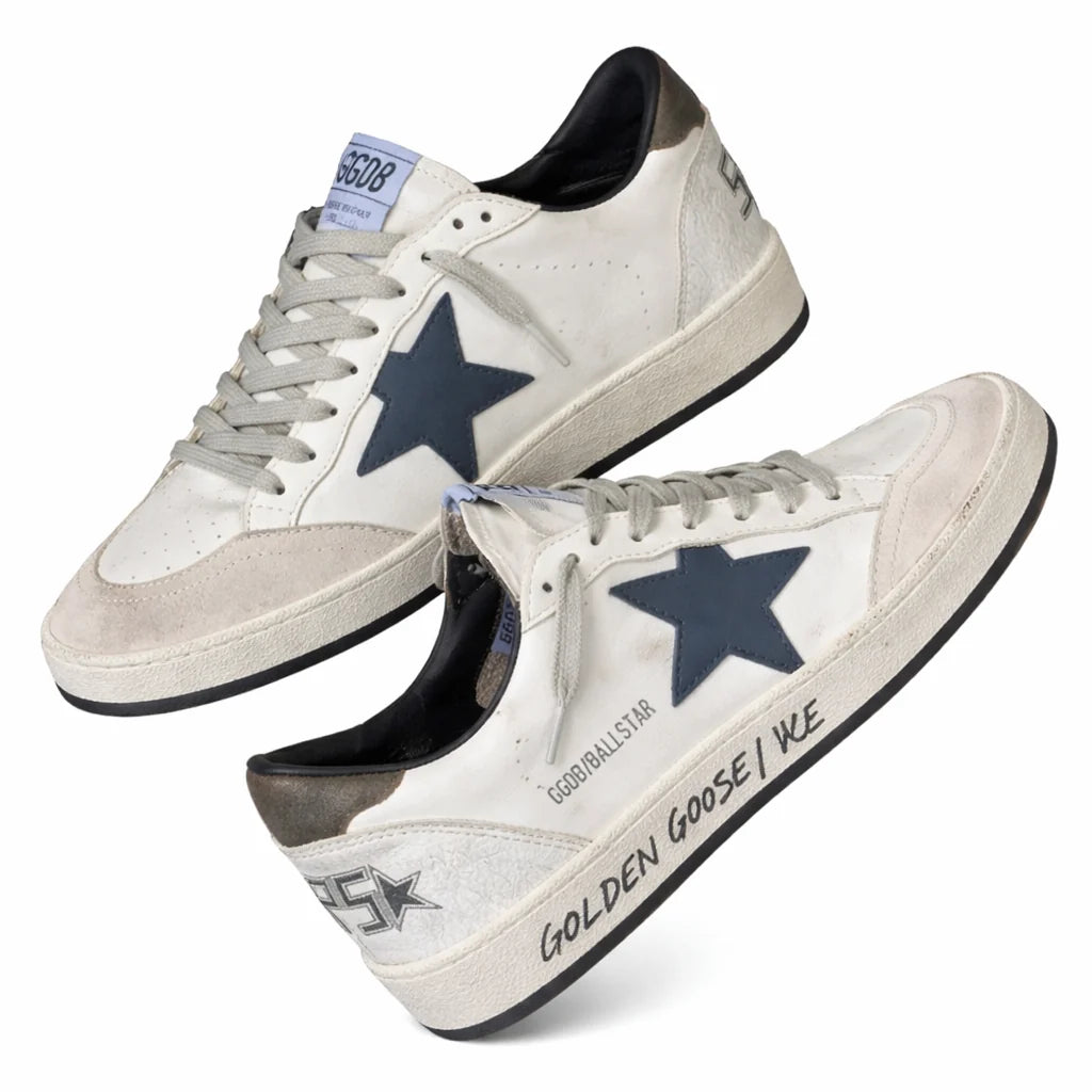 Golden Goose - ballstar white navy