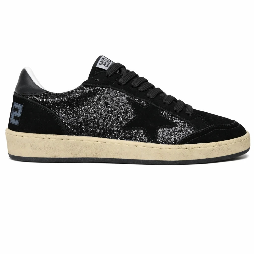Golden Goose - black glitter