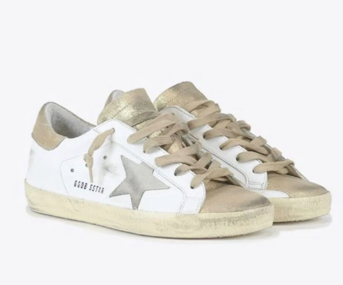 Golden Goose - white beige