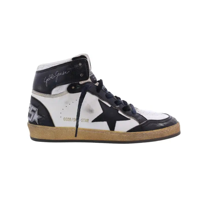 Golden Goose - white black ice high