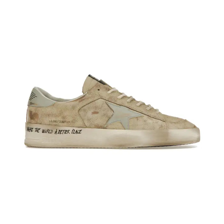 Golden Goose - white vintage light blue