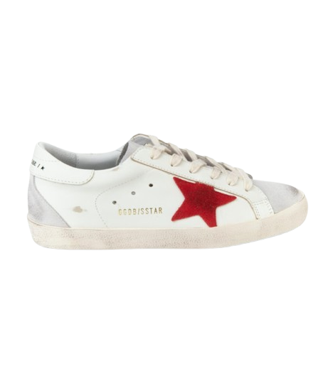 Golden Goose - white red