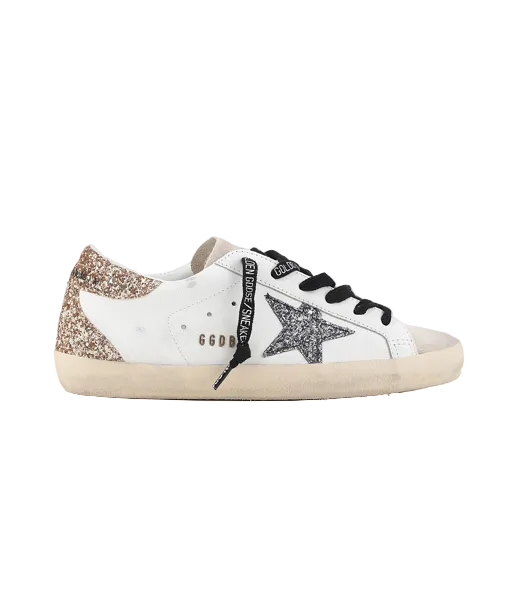 Golden Goose - white gold rose glitter